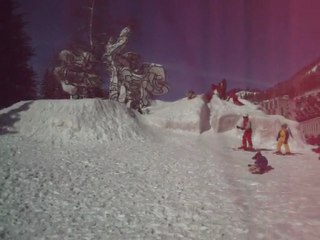 Flaine Esteban en luge