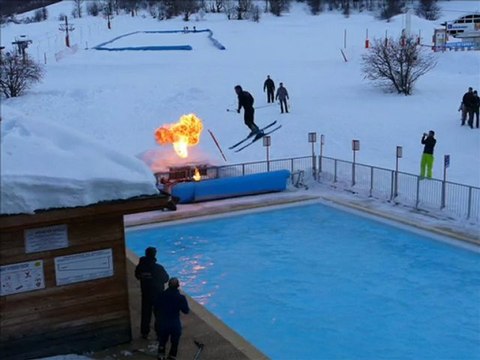 Water Jumps à l'UCPA Serre Chevalier