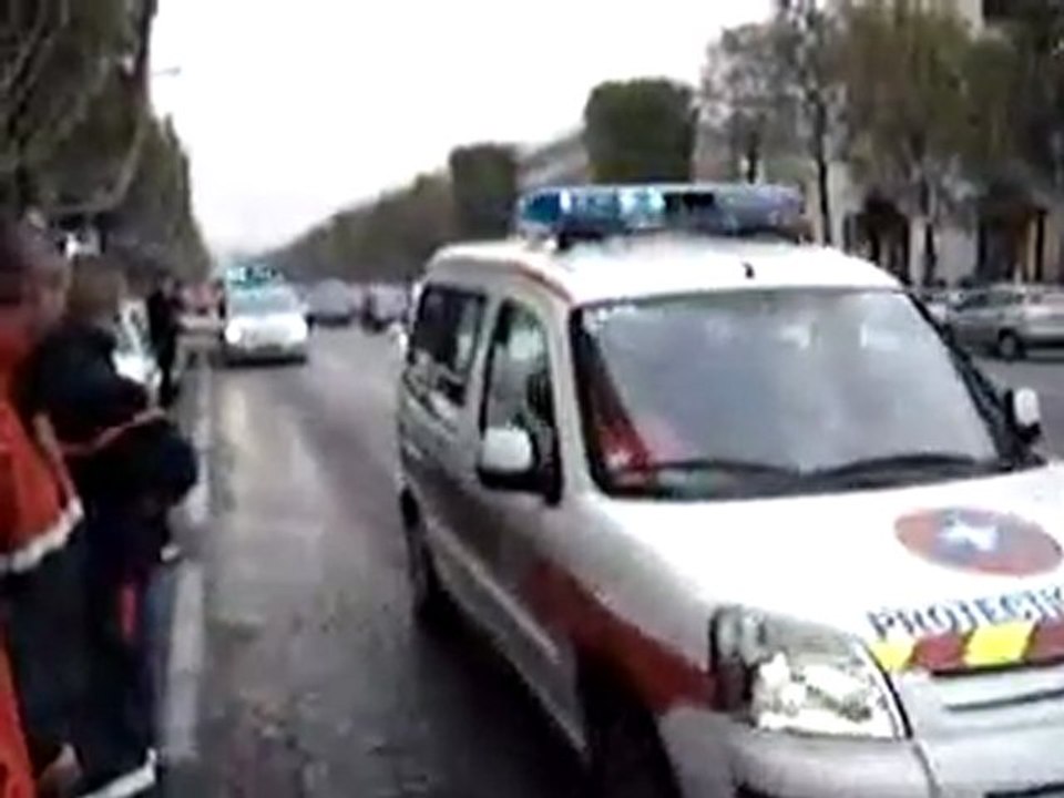 Protection Civile de Paris défilé