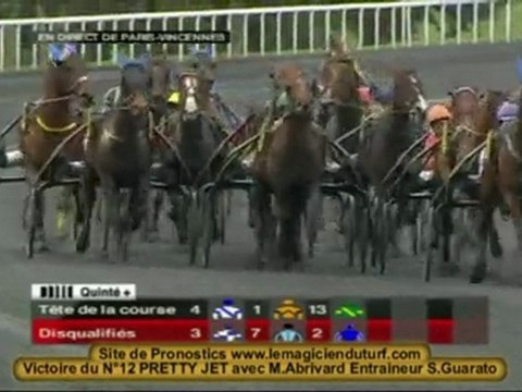 vidéo quinté a vincennes 28 février 2010 PRIX DE MONFLANQUIN