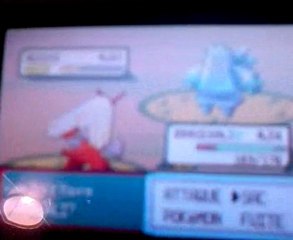 Pokémon Emeraude, capture regice