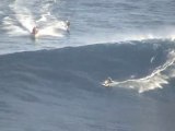 Glassy Big Waves at Jaws - February 23, 2010