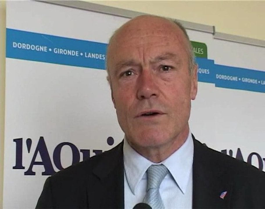 Message d'Alain Rousset aux aquitains