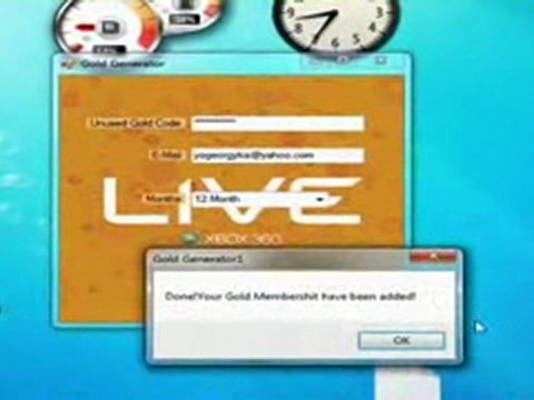 Microsoft Gold Generator + Proof 2009 WORKS