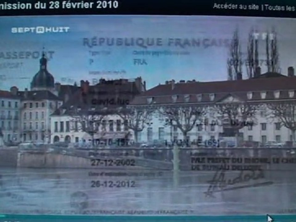 extrait de "7 à 8",sur  David Bianci, photo infos-chalon