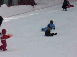 Ilan fait de la luge