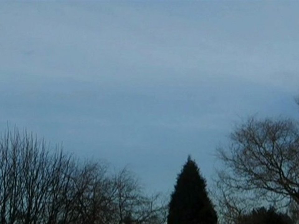 Black Triangle UFO West Yorkshire UK - 21 February 2010