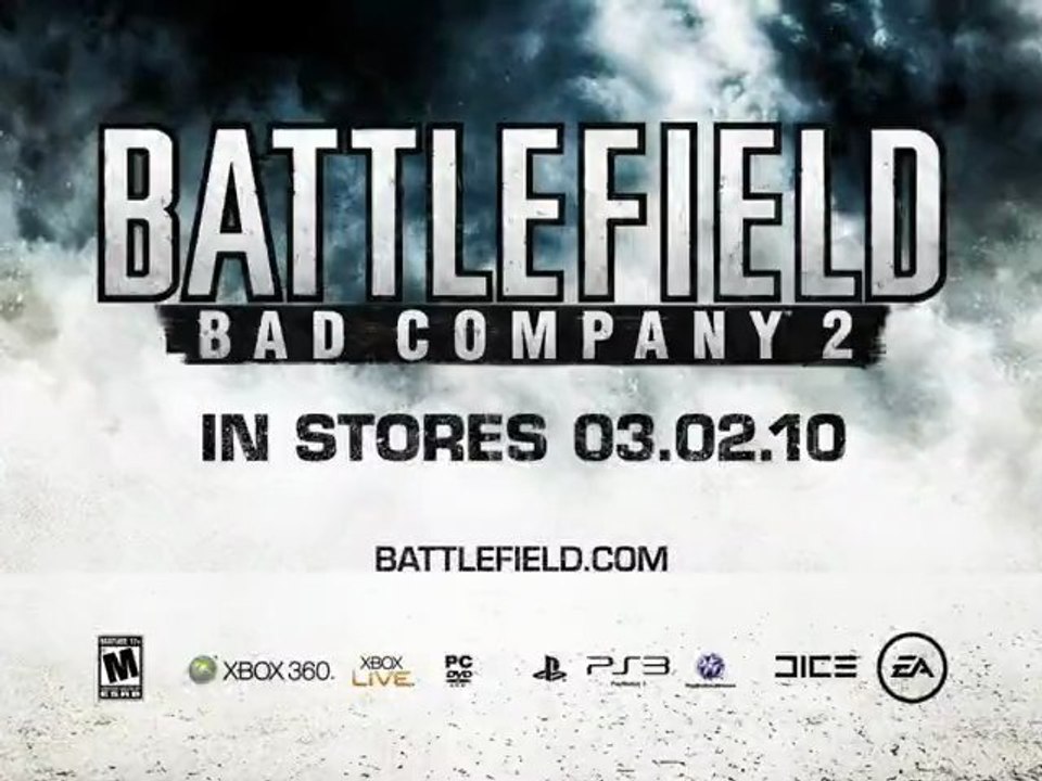 Battlefield : Bad Company 2 - "TV Spot" Trailer