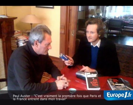 Paul Auster écrit Paris