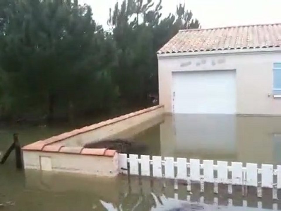 La Faute sur Mer sous les eaux