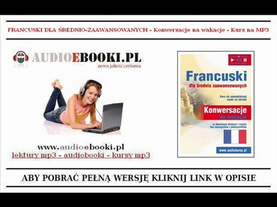 FRANCUSKI na WAKACJE - Konwersacje Kurs francuskiego na MP3