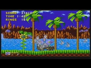 Rétro test sonic the hedgehog