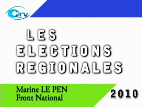 Calaisis TV : les elections régionales 2010, Front National