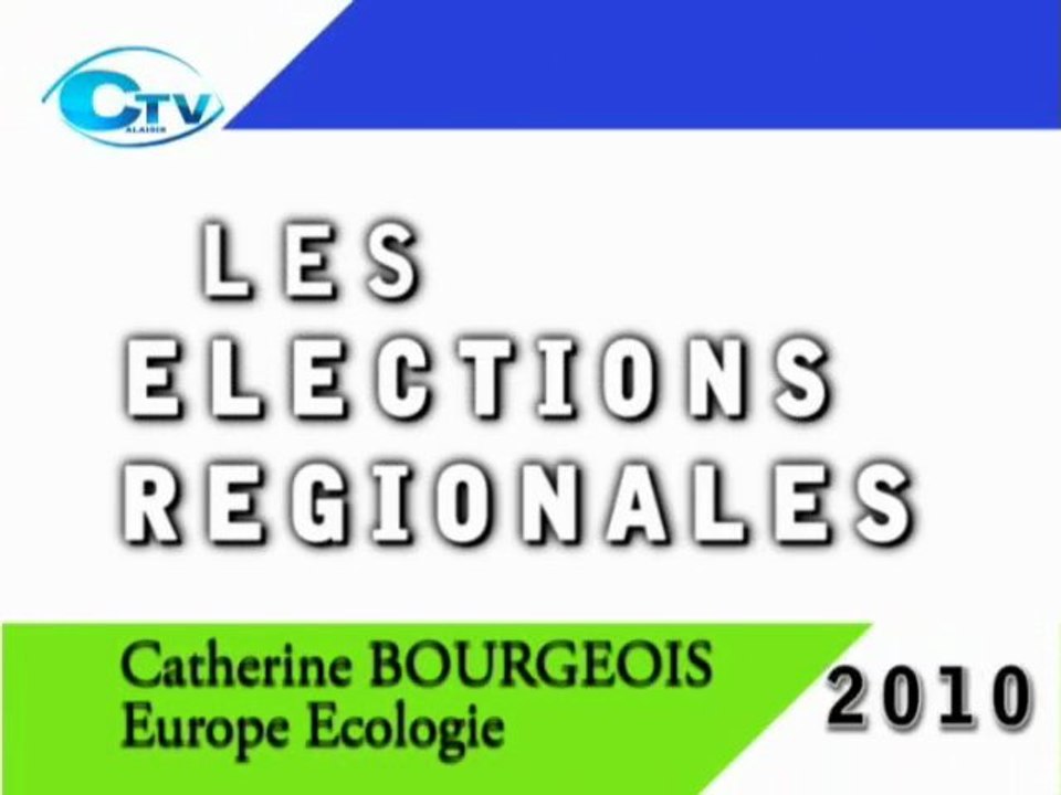 Calaisis TV : élections régionales 2010, Europe écologie
