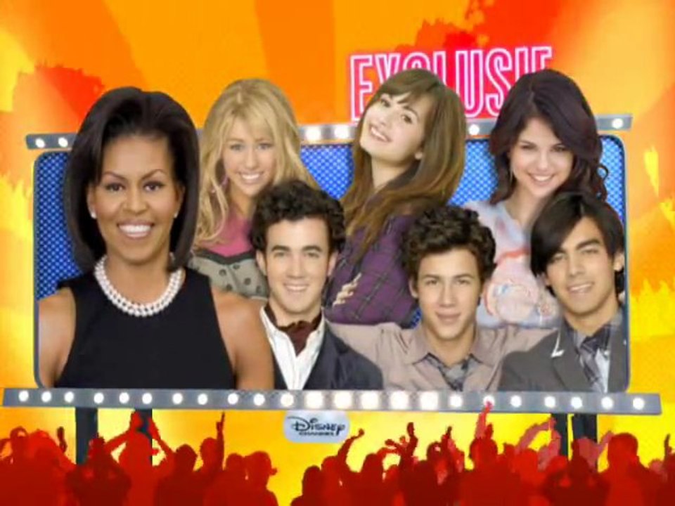 Selena Gomez, Miley Cyrus, Demi Lovato et les Jonas Brothers