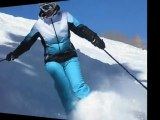 Mogul Skiing in Aspen Colorado