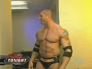 Un fan de catch et de Batista s'inscruste !!