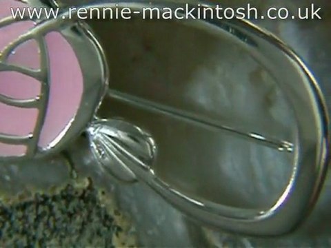 Sterling silver Charles Rennie Mackintosh brooch DWO462