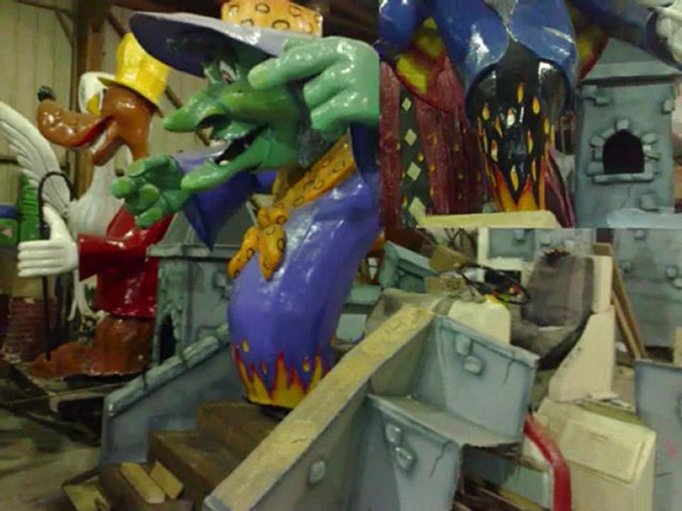 diaporama de la construction du char 2010