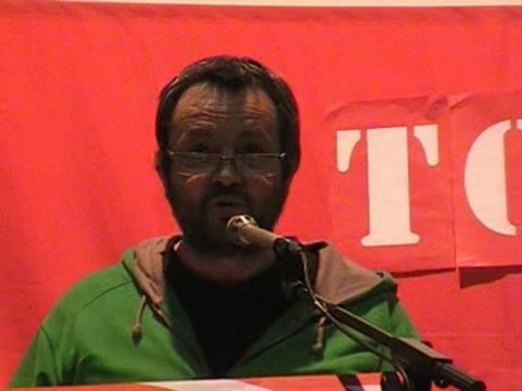 Thierry Martin tête de liste Eure meeting régionales