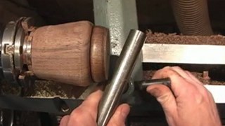 Woodworking Carving on a Turned Box