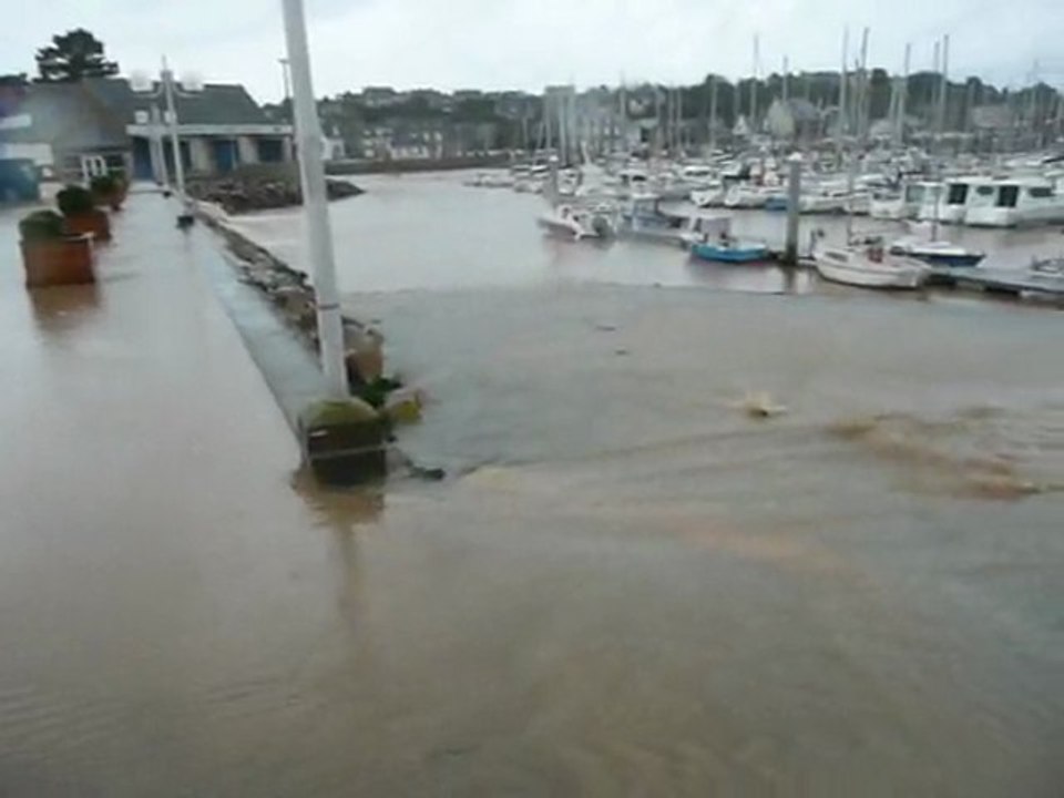 Inondations à Dahouet le 31/02/2010