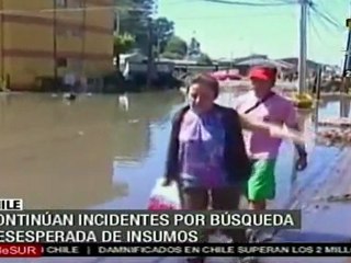 Crisis y saqueos en Concepción, Chile