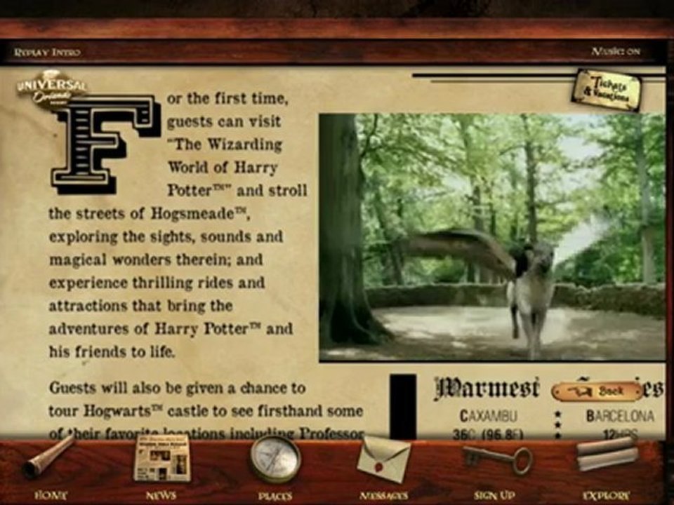 Wizarding World of Harry Potter Newspaper