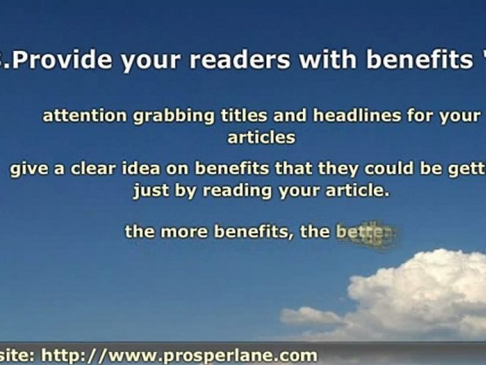 Discover how to prosper with article marketing in 2010