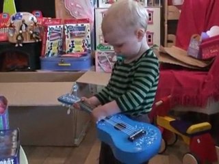 voor het eerst gitaar spelen