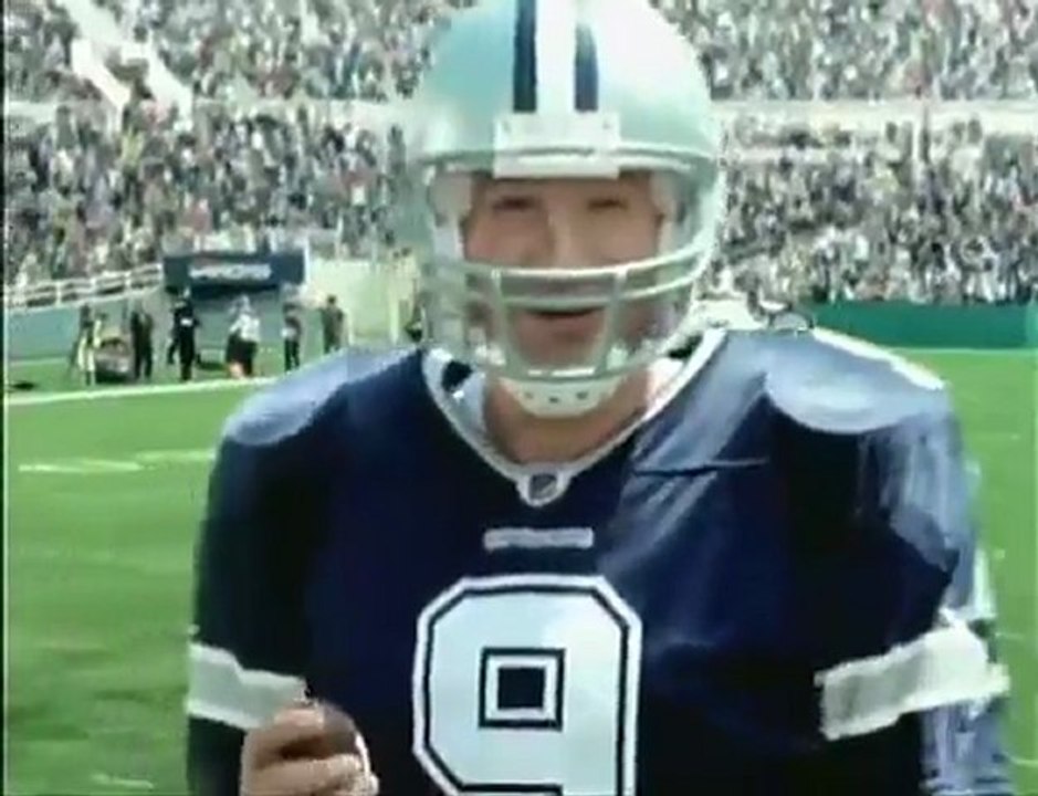 Tony Romo Brian Dawkins Pepsi Commercial