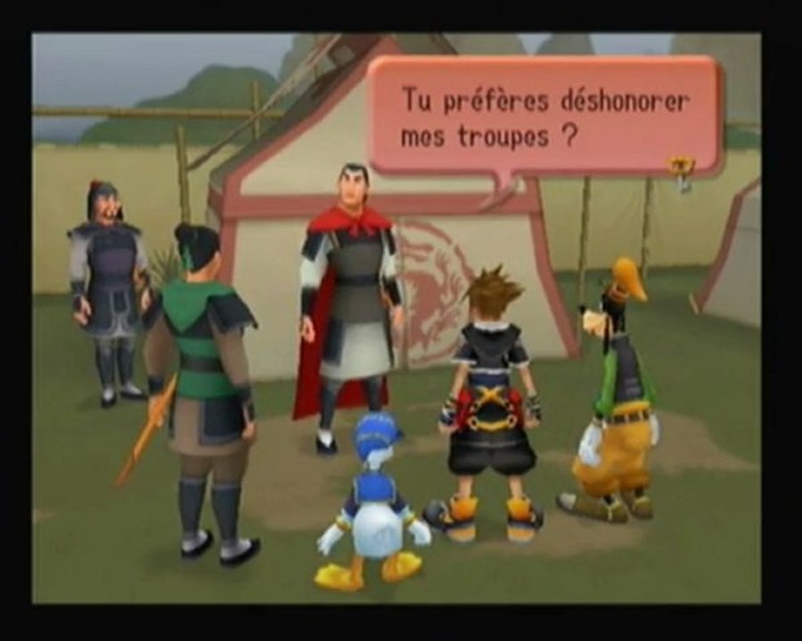 kingdom hearts 2 16 la terre des dragons