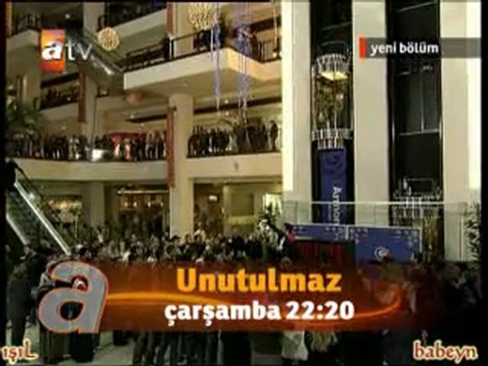 Unutulmaz 34.Bölüm Fragmanı 3 mart 2010
