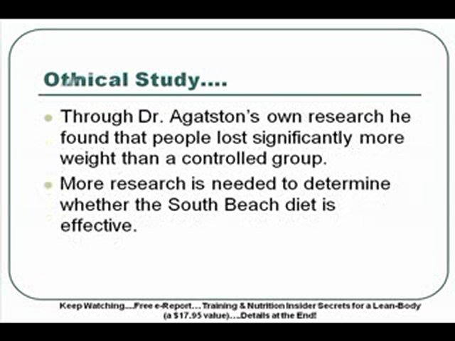 The South Beach Diet Review