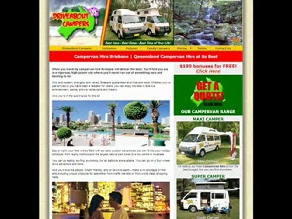 Campervan hire brisbane Even the Finest Campsites Require Pr