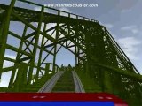 Green Splash! - NoLimits Coaster - Part 1/2 - On Ride