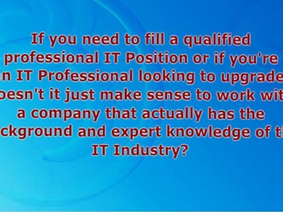 The 3 Biggest Problems You Have With IT Staff Recruiting and