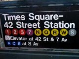 Times Square New York City Subway 2010