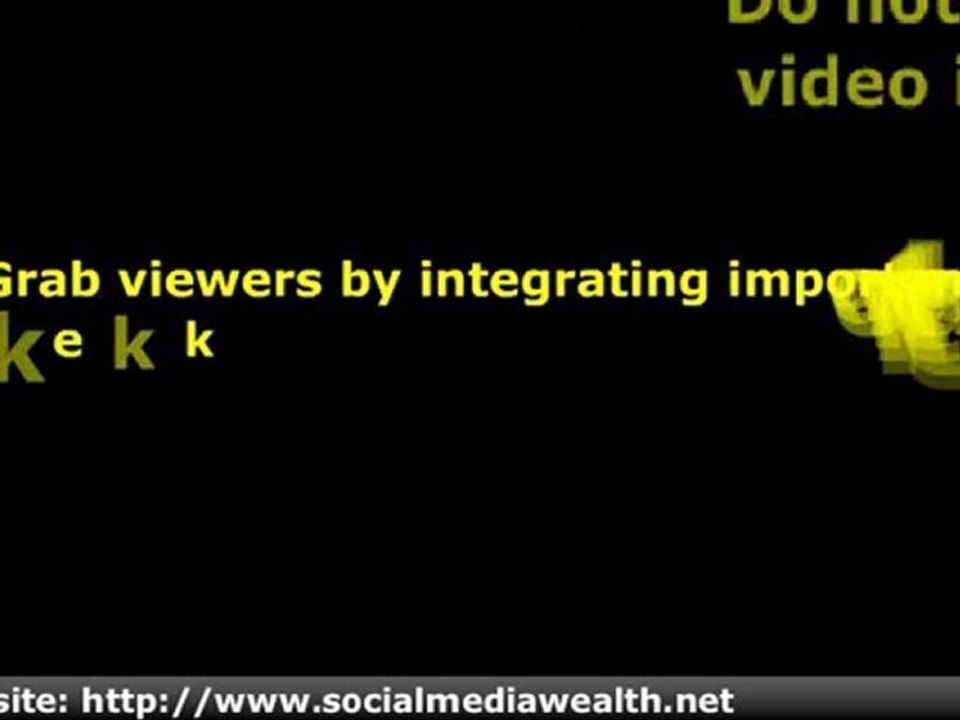 Powerful Youtube Tactics For Internet Marketers - Part 4