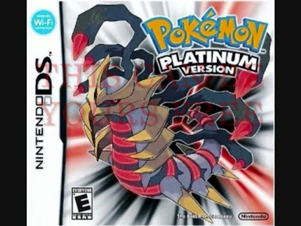 Get Pokemon Platinum 4 DS FREE