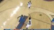 Shawn Marion finishes the Maverick fast break with a two-han