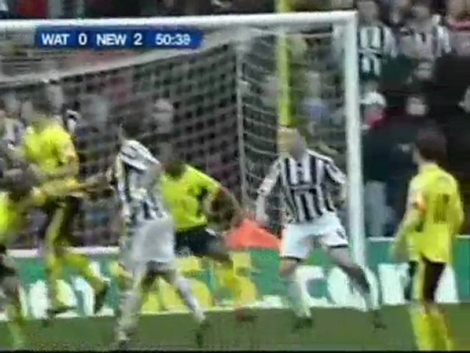 Watford vs Newcastle Utd (Feb 2010)