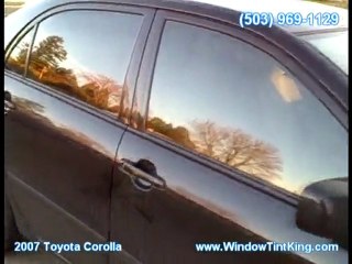 Window Tint King Tint Corolla in Portland Oregon