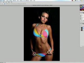 Photoshop cs5 cs4  tutoriel - Augmenter une poitrine