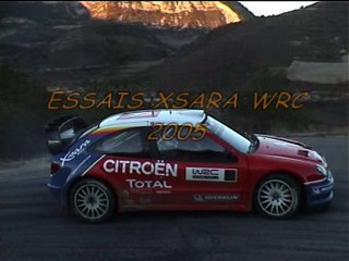 essais xsara wrc  2005  DUVAL  col st jean