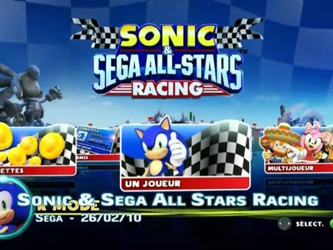 Tu Peux Pas Test - Sonic & Sega All Stars Racing [HD]