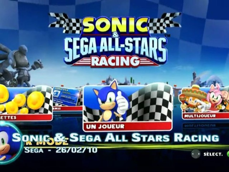 Tu Peux Pas Test - Sonic & Sega All Stars Racing [HD]