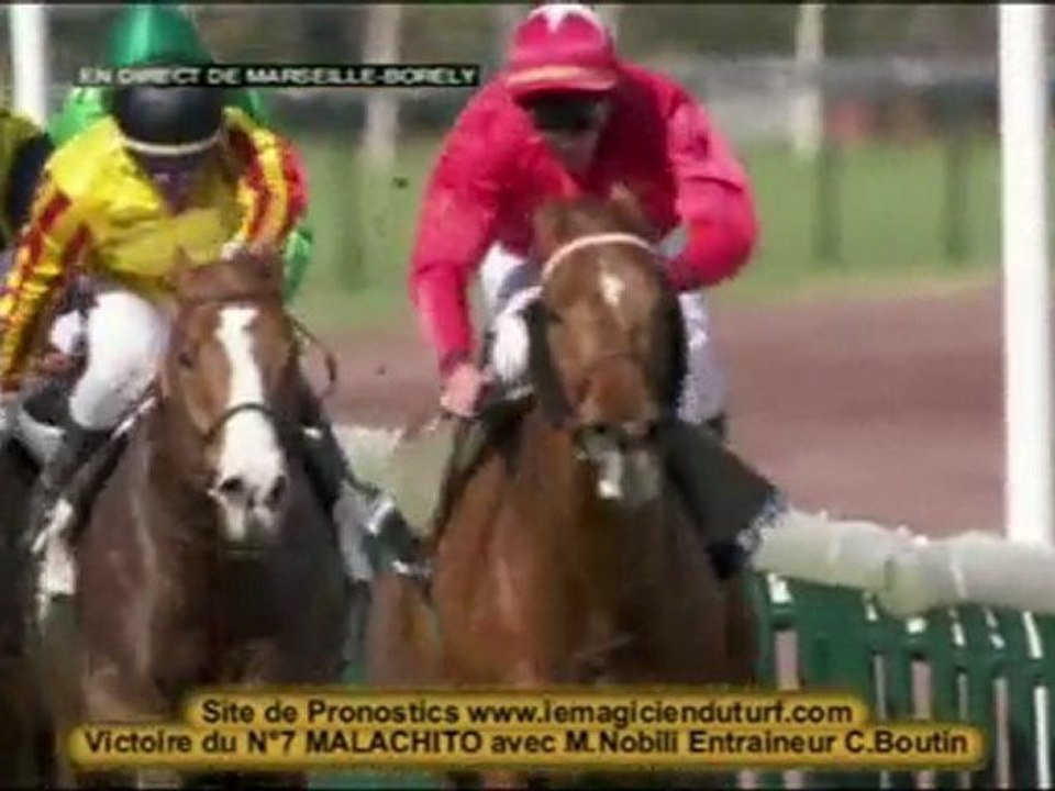 vidéo quinté a Marseille Borely PRIX DU CONSEIL GENERAL