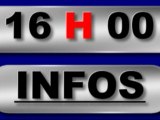 16H00 INFOS : JOURNAL D’INFORMATIONS LOCALES DU 02/03/2010