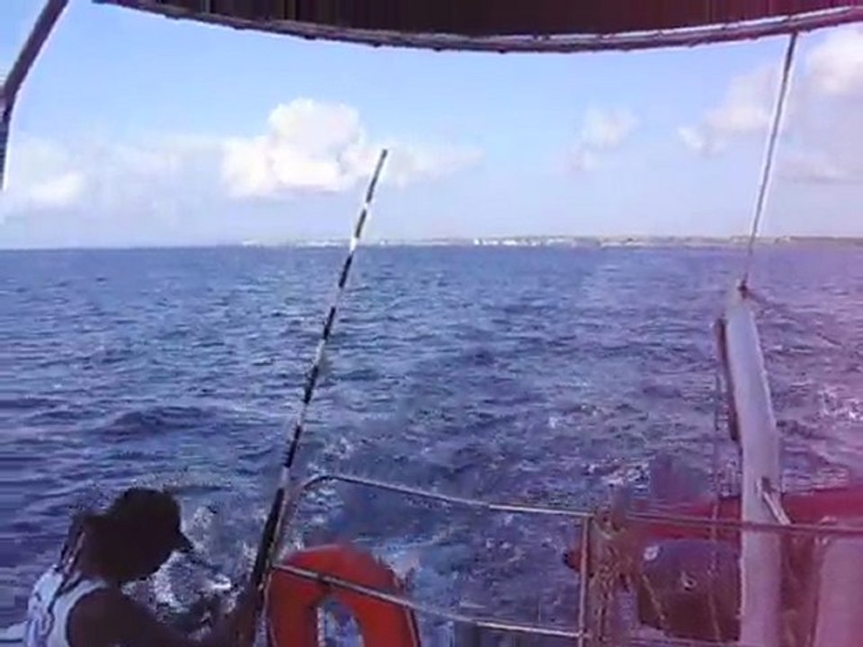 Sur la mer des Caraïbes...